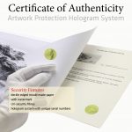 Certificado de Autenticidade Hahnemühle