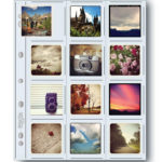Guarda de fotos ou cromos 6X6cm