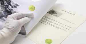 Certificado de Autenticidade Hahnemühle - Imagem 3